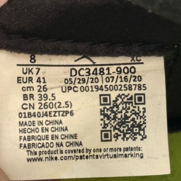 Size 8 - J. Balvin x Air Jordan 1 Retro OG High Colores Y Vibras Men's Shoes - Picture 8 of 10